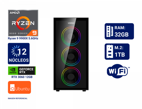 WORKSTATION VASTEC RYZEN 9