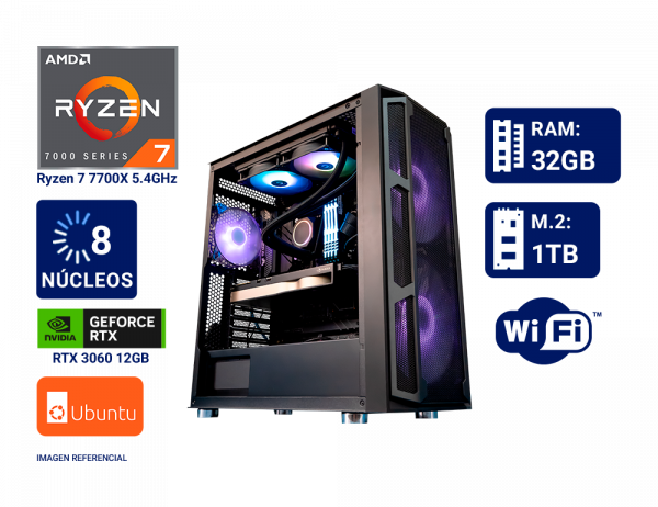 WORKSTATION VASTEC RYZEN 7
