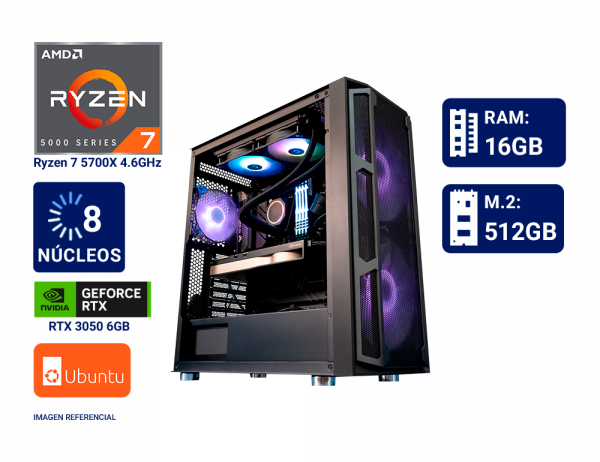 WORKSTATION VASTEC RYZEN 7