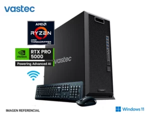 Workstation Ryzen Threadripper PRO 7995WX, 256GB DDR5 ECC, 4TB M.2 SSD, NVIDIA RTX PRO 5000 48GB Blackwell