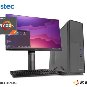 computadora vastec pc ryzen 7 8700g monitor 24 pulgadas