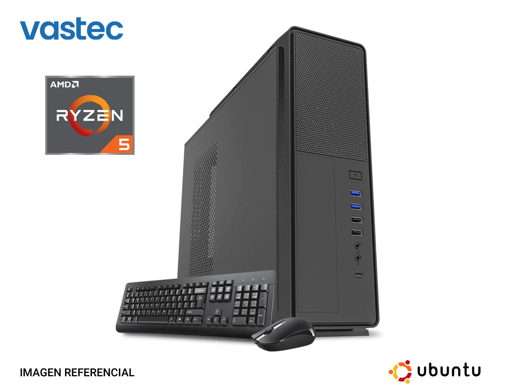 computadora vastec pc de escritorio amd ryzen 3