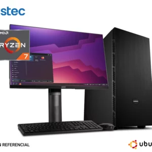computadora pc de escritorio vastec amd ryzen 7 monitor 27 pulgadas