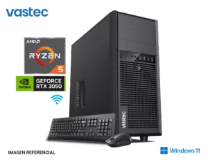workstation vastec para trading amd ryzen 5 con nvidia rtx 3050 con windows