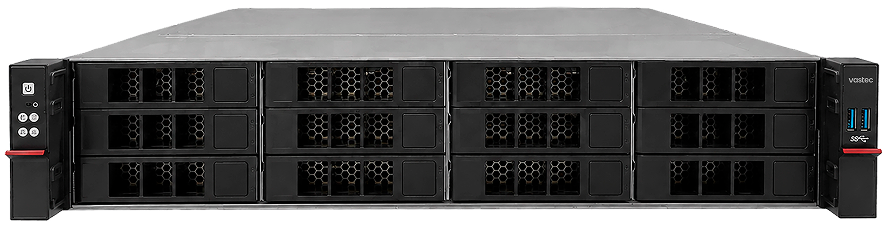 Servidor VASTEC HPC rack frontal optimizado para cómputo científico y simulación