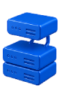Icono de escalabilidad distribuida para redes industriales