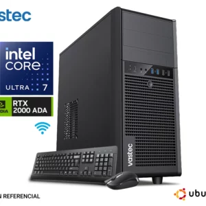 Workstation vastec Intel core ultra 7 con video nvidia rtx 2000 16gb gddr6 ecc