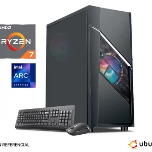 Pc gamer con procesador amd ryzen 7 5700g para gamers ensutiastas