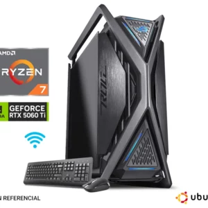 pc gamer amd ryzen 7 9800x3d con nvidia rtx 5060 ti gama alta